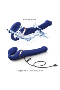 Strap-on-me Multi Orgasm blaue Nacht S 2