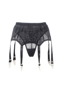 Suspender belt with 6 clips and string 2