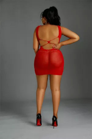 Abito a rete N°08 Queen Size