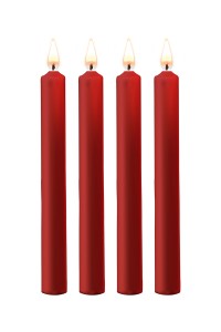 4 candele SM rosse Grande