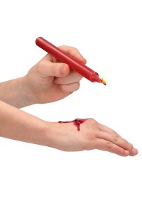 4 bougies SM rouges Large - Ouch! 2