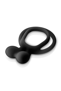 Double Cockring noir Glamy 2