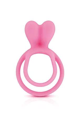 Doppel rosa Cockring