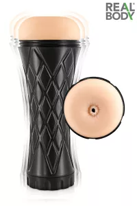 Vibrating masturbator realistic anus 2