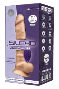 Vibro réaliste télécommandé 20cm - SilexD 2