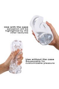 Dorcel Deep Blow – Guscio bianco, stimolazione alternata 2