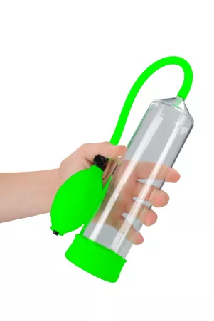 Classic phosphorescent penis pump