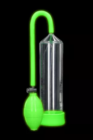 Classic phosphorescent penis pump