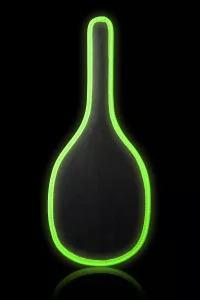 Paddle rond phosphorescent - Ouch! 2