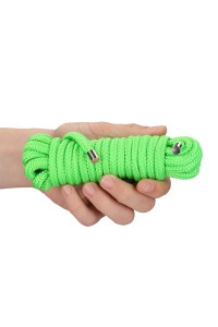 5m phosphorescent bondage rope 2