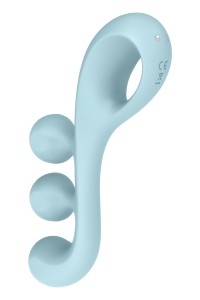 Multi-vibromasseur Tri Ball 2 bleu - Satisfyer 2