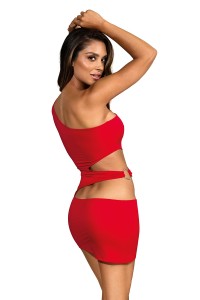 Red dress V-9249 2