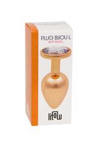 Plug bijou rose gold L - Litolu 2
