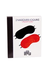 2 masques coquins - Litolu 2