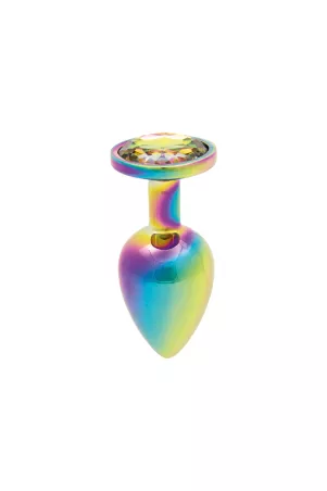 Plug bijou arc-en-ciel S - Litolu