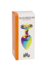 Plug bijou arc-en-ciel M - Litolu 2
