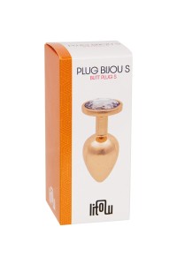 Plug bijou rose gold S - Litolu 2