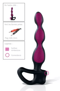 Stimulateur prostate electro. Big Bend-it - Mystim 2