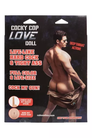 Male doll Cocky Cop Love Doll