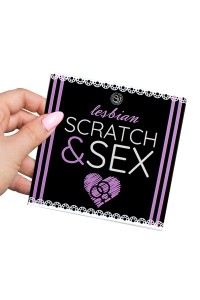 Cover des erotischen Rubbelspiels Scratch & Sex Lesbian Edition