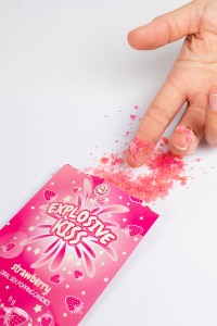 Strawberry sparkling candy 2