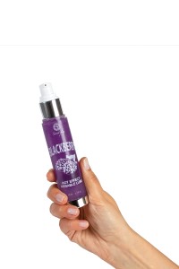 Heating lubricant blackberries taste 2