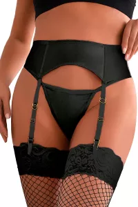 Wetlook cintura con corda nera 2