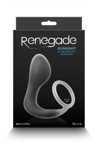 Renegade Slingshot Prostataplug mit Penisring 2