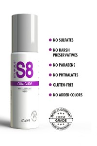 S8 Hybrid-Gleitmittel mit Sameneffekt 50 ml 2