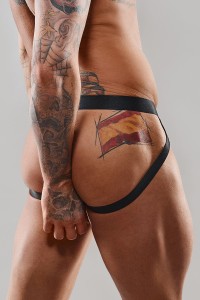 Jockstrap en tulle zébré - Regnes 2