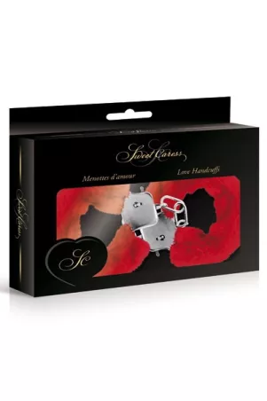 Rote Handschellen