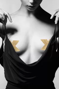 Braut Schmuck Flash Kreuz Gold 2