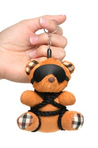 Porte-clés Teddy Bear en tenue Bondage 2