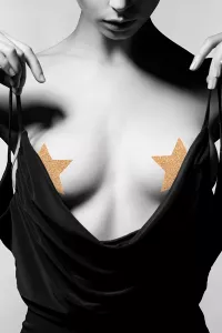 Bijoux de seins Flash Etoile Or 2