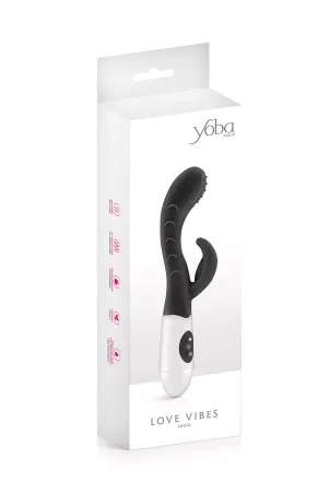 Vibratore Rabbit Leola nero